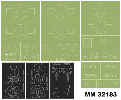 Przejdź do produktu MONTEX MM32183 - 1:32 B-24J