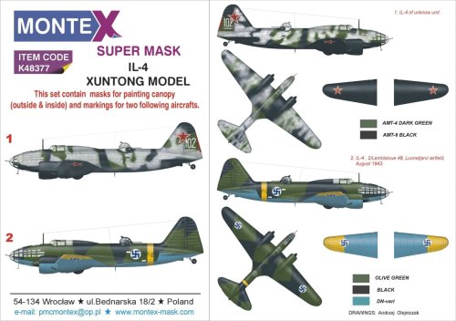 Przejdź do produktu MONTEX K48377 - 1:48 IL-4