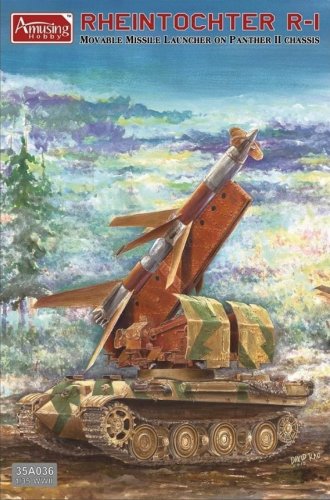 Przejdź do produktu AMUSING HOBBY 35A036 - 1:35 Rheintochter R-1 on Panther II chassis