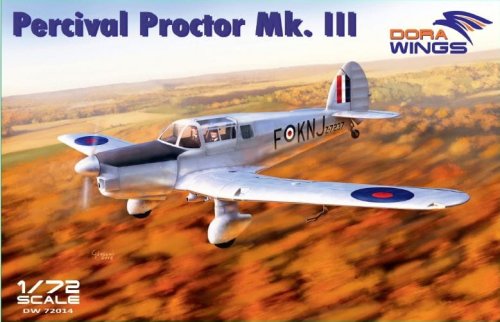 Przejdź do produktu DORA WINGS DW 72014 - 1:72 Percival Proctor Mk.III