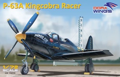 Przejdź do produktu DORA WINGS DW 72010 - 1:72 Bell P-63A Kingcobra Racer