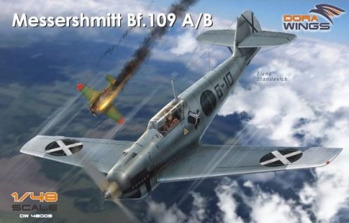 Przejdź do produktu DORA WINGS DW 48009 - 1:48 Messershmitt Bf.109 A/B Legion Condor
