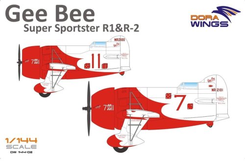Przejdź do produktu DORA WINGS DW 14402 - 1:144 Gee Bee Super Sporster R1&R2