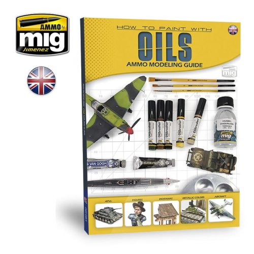 Przejdź do produktu AMMO MIG 6043 - Modelling Guide - How To Paint With Oils - poradnik