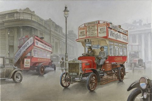 Przejdź do produktu RODEN 739 - 1:72 British Type B Bus, LGOC, London, Early 1914