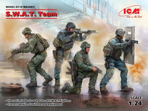 Przejdź do produktu ICM DS2401 - 1:24 S.W.A.T. Team (4 figures)