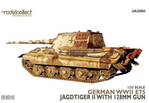 Przejdź do produktu MODELCOLLECT UA35003 - 1:35 German E75 Jagdtiger II