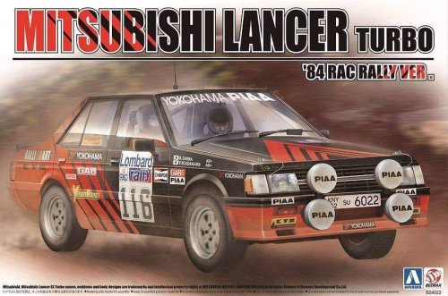 Przejdź do produktu BEEMAX B24022 - 1:24 Mitsubishi Lancer Turbo 84 RAC