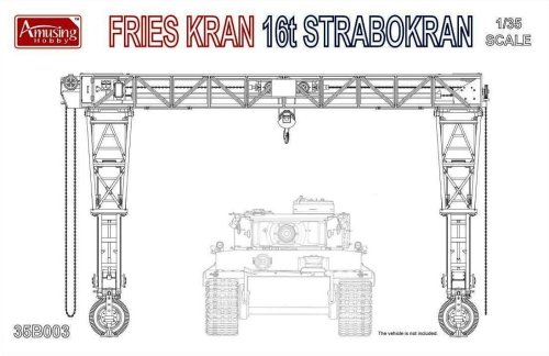 Przejdź do produktu AMUSING HOBBY 35B003 - 1:35 Fries Kran 16t Strabokran