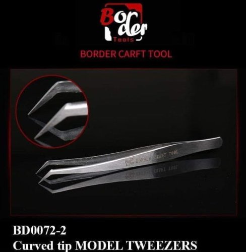 Przejdź do produktu BORDER BD0072-2 - Pęseta zagięta, długa