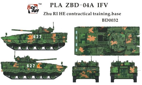 Przejdź do produktu BORDER BD0032 - 1:35 Arkusz masek do kamuflażu ZBD 04A IFV Digital Camouflage