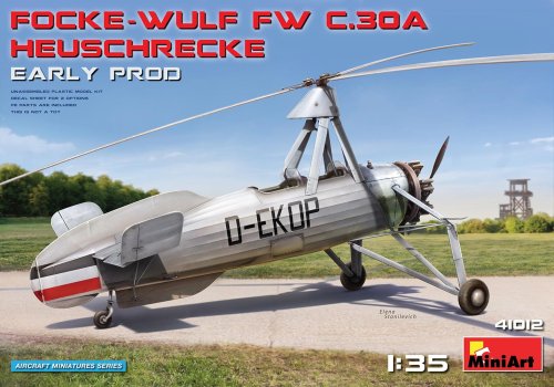 Przejdź do produktu MINIART 41012 - 1:35 Focke Wulf Fw C.30A Heuschrecke Early Prod