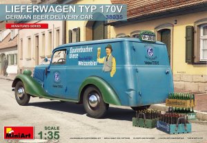 MINIART 38035 - 1:35 Lieferwagen Typ 170V German Beer Delivery Car