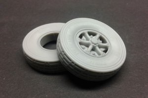 PANZERART RE35-583 - 1:35 Lancia 3Ro Road wheels (Libia crosscountry pattern)