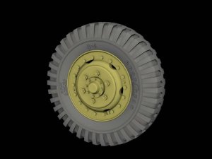 PANZERART RE35-524 - 1:35 Front Road wheels for M3 Half Track (Goodyear)