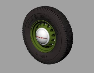 PANZERART RE35-506 - 1:35 GAZ M1 Road wheels (Omskij Zavod)