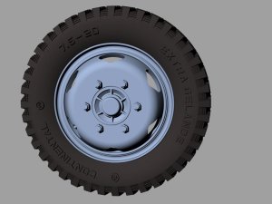 PANZERART RE35-374 - 1:35 Opel Blitz Road Wheels Early (Gelande Pattern)
