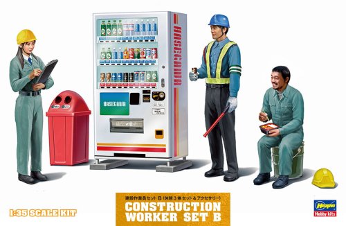 Przejdź do produktu HASEGAWA WM06 66006 - 1:35 Construction Worker Set B
