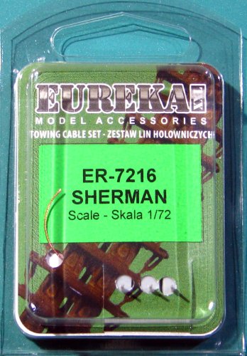 Przejdź do produktu EUREKA XXL ER-7216 - 1:72 Lina holownicza do M4 Sherman