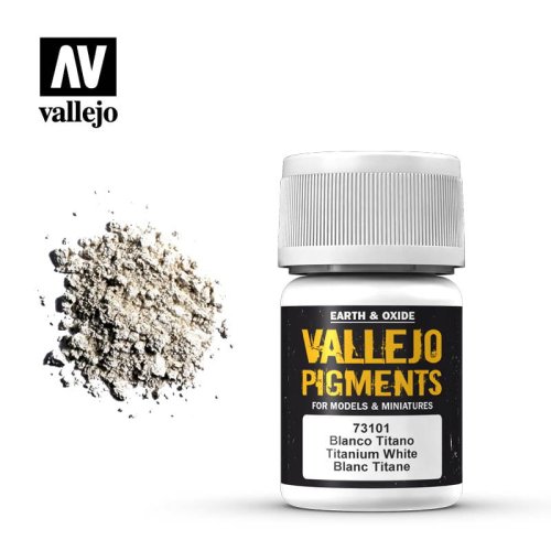 Przejdź do produktu VALLEJO 73101 - Pigment Titanium white 30 ml