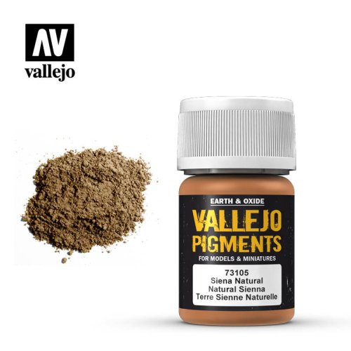 Przejdź do produktu VALLEJO 73105 - Pigment Natural siena 30 ml