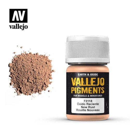 Przejdź do produktu VALLEJO 73118 - Pigment Fresh Rust 30 ml