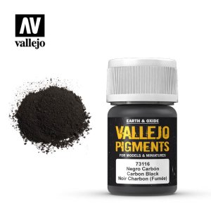 VALLEJO 73116 - Pigment Smoke black 30 ml