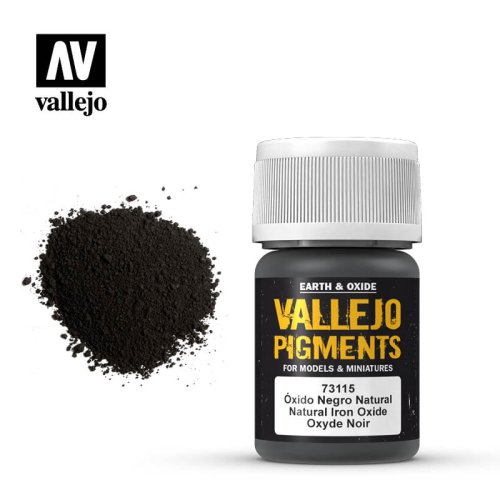 Przejdź do produktu VALLEJO 73115 - Pigment Natural iron oxide 30 ml