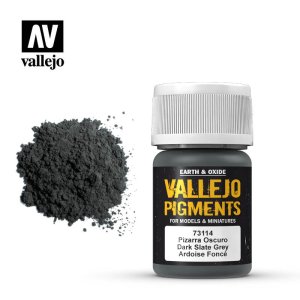VALLEJO 73114 - Pigment Dark slate grey 30 ml
