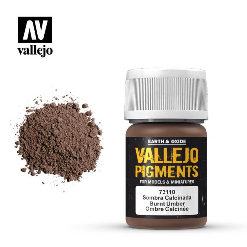 Przejdź do produktu VALLEJO 73110 - Pigment Burnt umbra 30 ml