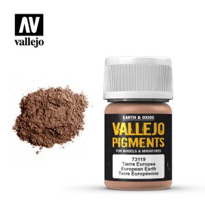 VALLEJO 73119 - Pigment European Earth 30 ml
