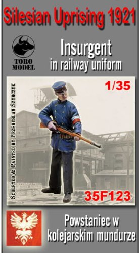 Przejdź do produktu TORO MODEL 35F123 - 1:35 Powstanie Śląskie 1921 - Powstaniec w kolejarskim mundurze