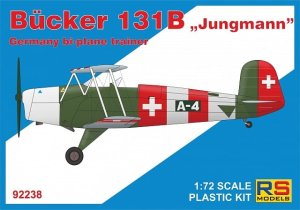RS MODELS 92238 - 1:72 Bücker 131 B Jungmann