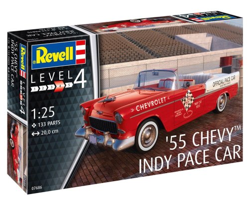 Przejdź do produktu REVELL 67686 - 1:25 1955 Chevy Indy Pace Car