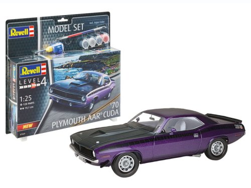 Przejdź do produktu REVELL 67664 - 1:25 1970 Plymouth AAR Cuda