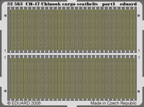 Przejdź do produktu EDUARD 32563 - 1:35 CH-47 Chinook cargo seatbelts