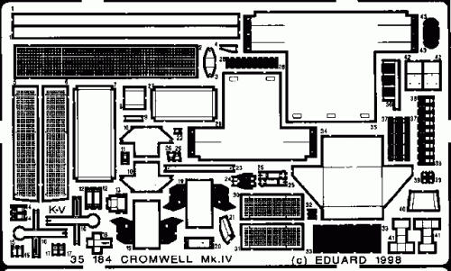 Przejdź do produktu EDUARD 35184 - 1:35 Cromwell Mk.IV