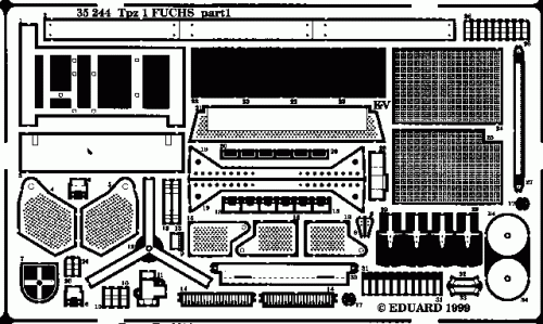 Przejdź do produktu EDUARD 35244 - 1:35 Tpz.1 Fuchs