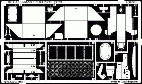 Przejdź do produktu EDUARD 35270 - 1:35 T-34/76 Model 1942