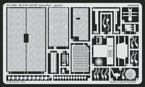 Przejdź do produktu EDUARD 35390 - 1:35 M-113 ACAV interior