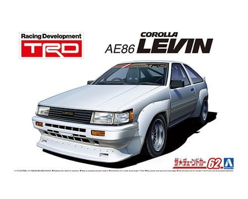 Przejdź do produktu AOSHIMA 05798 - 1:24 TRD AE86 Corolla Levin 83