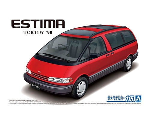 Przejdź do produktu AOSHIMA 05753 - 1:24 Toyota TRC11W Estima TWIN 90