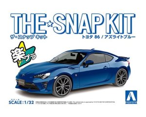 AOSHIMA 05598 - 1:32 Toyota 86 - Azurite Snapkit
