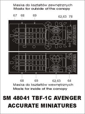 Przejdź do produktu MONTEX SM48041 - 1:48 TBF-1C Avenger