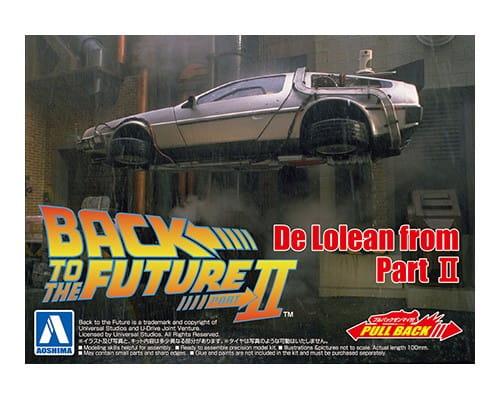 Przejdź do produktu AOSHIMA 05476 - 1:43 De Lorean from Part II Back to the Future