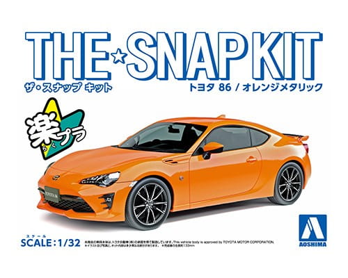 Przejdź do produktu AOSHIMA 05419 - 1:32 Toyota 86 - Orange Snapkit
