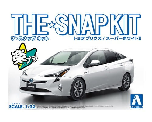 Przejdź do produktu AOSHIMA 05416 - 1:32 Toyota Prius - White Snapkit