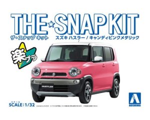 AOSHIMA 05415 - 1:32 Suzuki Hustler - Pink Snapkit