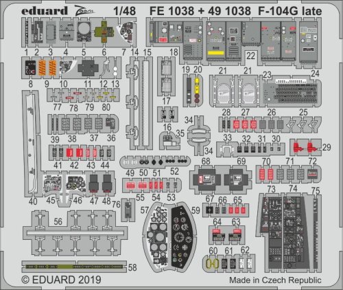 Przejdź do produktu EDUARD FE1038 - 1:48 F-104G late