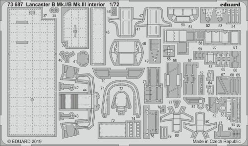 Przejdź do produktu EDUARD 73687 - 1:72 Lancaster B Mk.I/B Mk.III interior